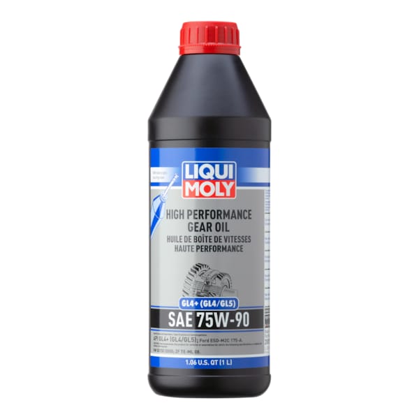 Liqui Moly High Performance Gear Oil GL4+ SAE 75W90, 1 Liter, 20012 20012 Zoro